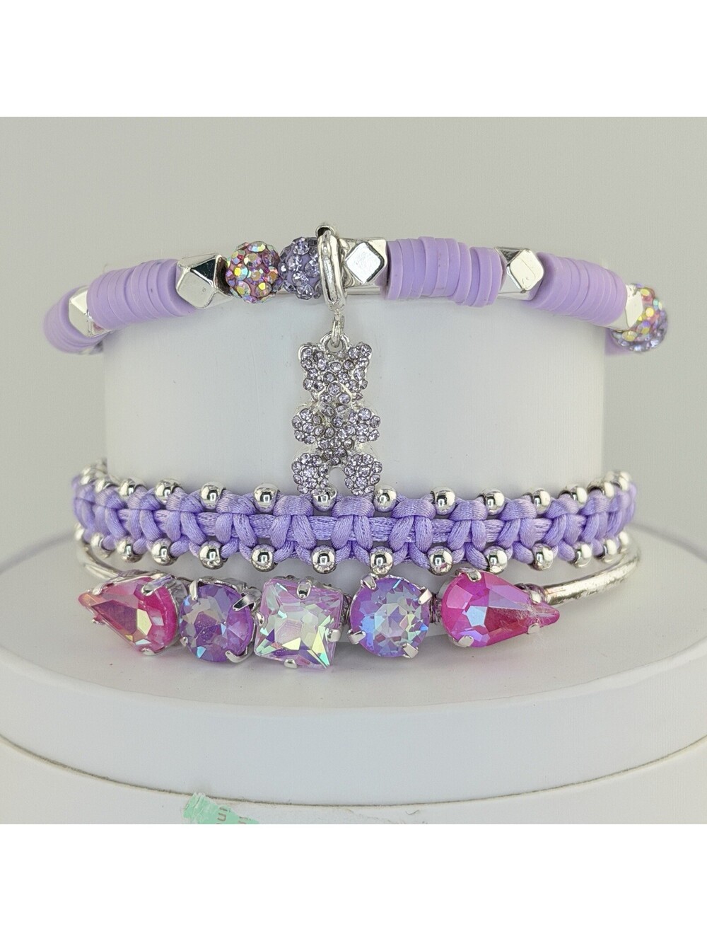 Bomb Party Retro Stacks "Gummy Bear Delight" RBP6025 on Silver